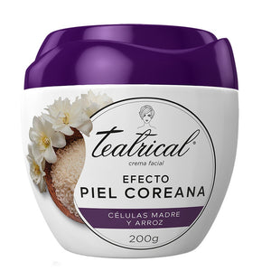 Teatrical Crema Facial Efecto Piel Coreana 200g
