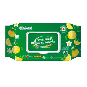 Chikool Toallas Desinfectantes Fresh 80 Unidades