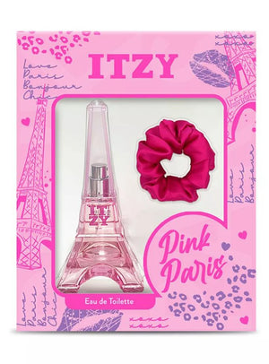Itzy Perfume Pink Paris Edt 48ml + Scrunchie Rosa