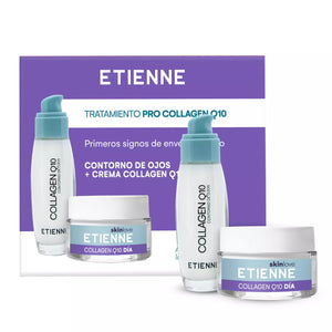Etienne Set Crema Collagen Q10 Dia 50g + Contorno Ojos 15g