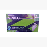 Insunovo Guante de Vinilo Talla L Caja 100un