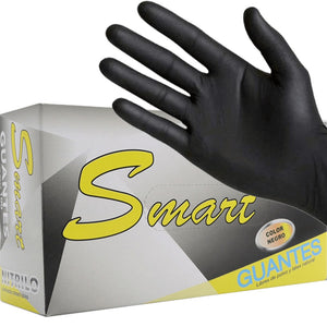 Smart Guante Nitrilo Negro Talla L Caja 100un