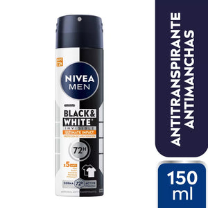 Nivea Desodorante Spray Men B&W Ultimate 150ml