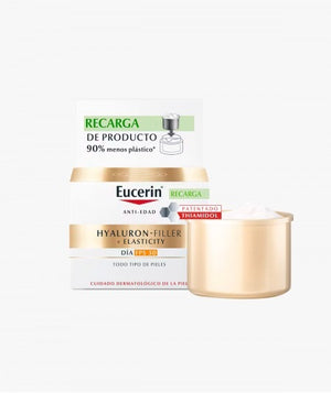 Eucerin Hyaluron+Elasticity Crema FP30 50ml+Refill
