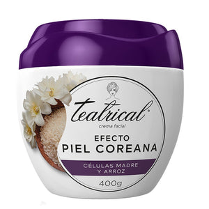 Teatrical Crema Facial Efecto Piel Coreana 400g