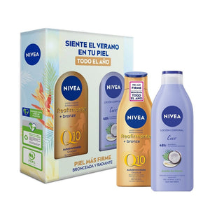 Nivea Pack Locion Cuerpo Bronce+Senses Coco 400ml