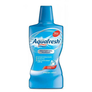 Aquafresh Enjuague Bucal 500ml Menta Fresca