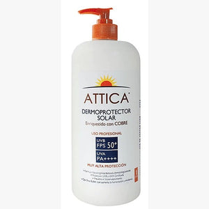 Attica Bloqueador Solar 1 Litro Cobre
