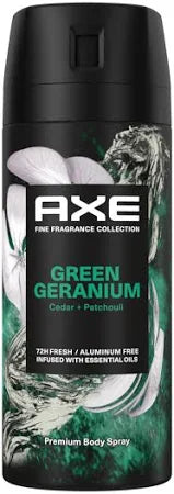 Axe Desodorante Body Green Geranium 150ml