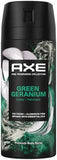 Axe Desodorante Body Green Geranium 150ml