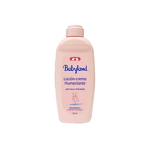 Babyland Locion Crema Bebe Humectante 410ml