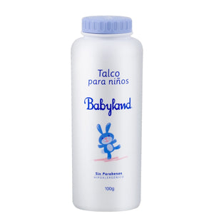 Babyland Talco Para Niños Hipoalergenico 100gr