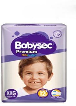 Babysec Pañal Premium Bebe Talla XXG 14 Unidades