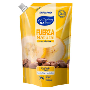 Ballerina Shampoo DP Fuerza Natural 750ml