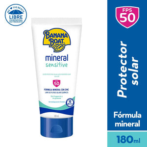 Banana Boat Protector Solar Sensitive FPS50 180ml