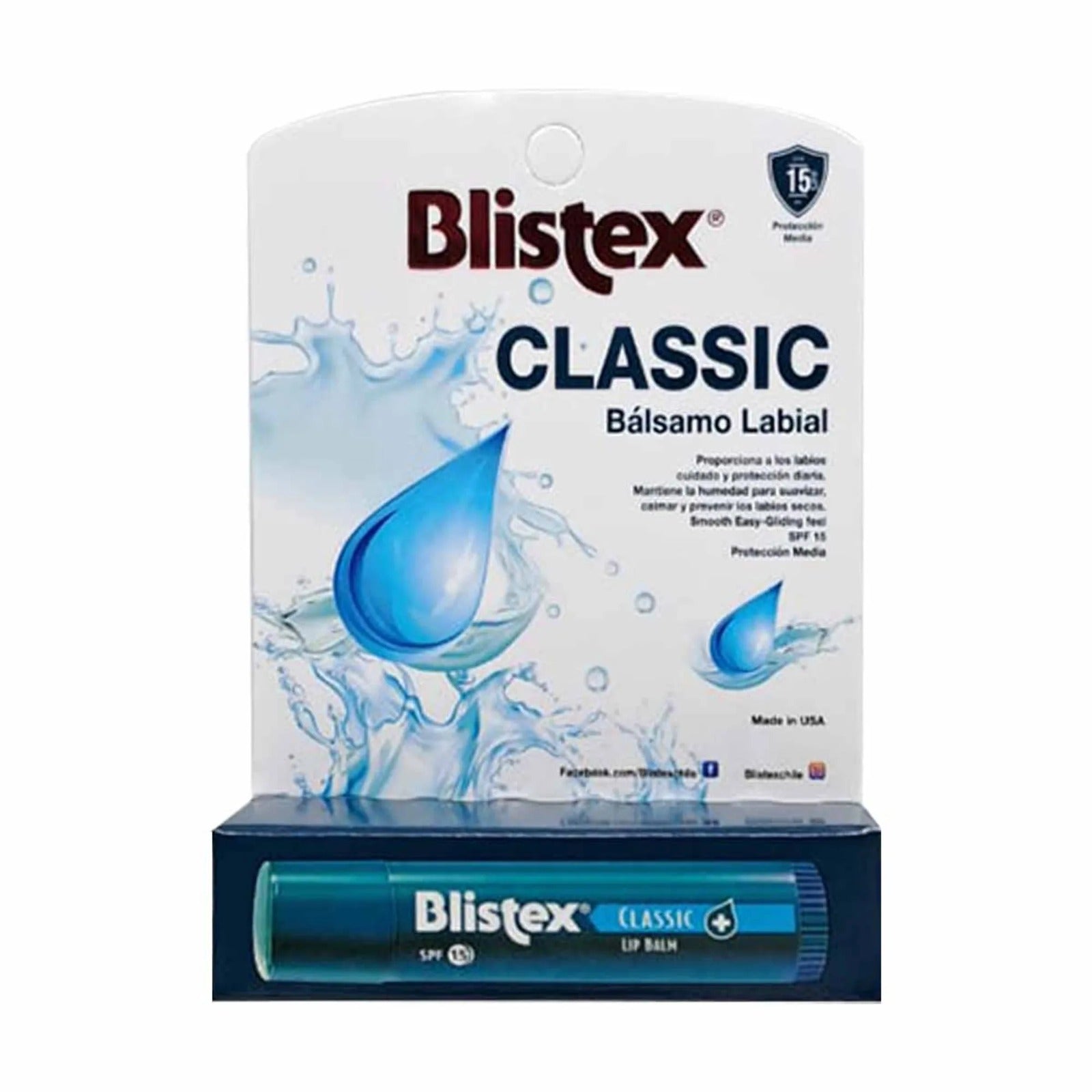 Blistex Balsamo Labial Clasico FPS15 4,25gr