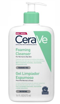 Cerave Gel Limpiador Espumoso 473ml