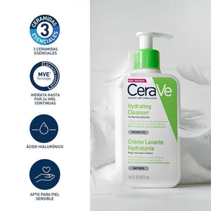 Cerave Crema Limpiadora Hidratante 236ml