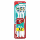 Colgate Cepillo Dental 360° Pack x3