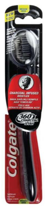 Colgate Cepillo Dental 360° Zig-Zag Carbon