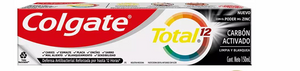 Colgate Pasta Dental Total 12 Carbon Activado 150ml