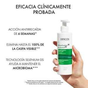 Vichy Dercos Shampoo Anticaspa Cabello Graso 390ml