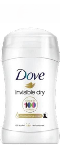 Dove Desodotante Barra Men Invisible Dry 45gr