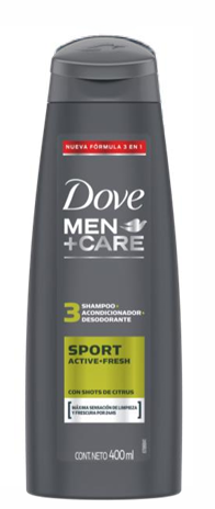 Dove Shampoo Men Care Sport Active 400ml