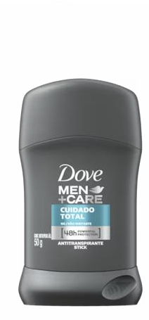 Dove Desodotante Barra Men Cuidado Total 50gr