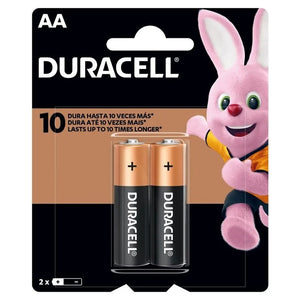 Duracell Pilas AA Display 2 Unidades Blister