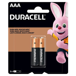 Duracell Pilas AAA Display 2 Unidades Blister
