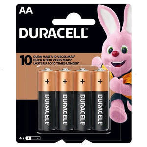 Duracell Pilas AA Display 4 Unidades Blister