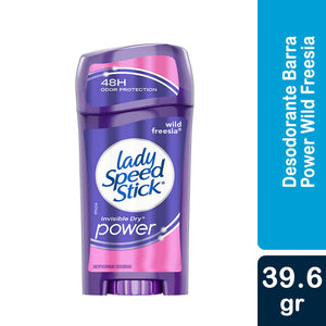 Lady Speed Desodorante Barra Wild Fressia 40gr