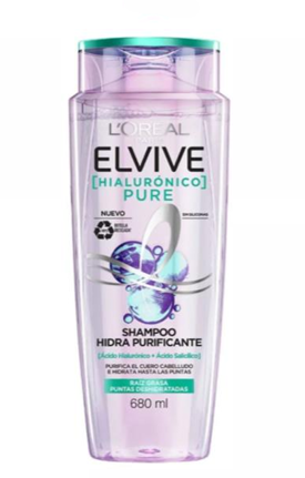 Elvive Shampoo Hialuronic Pure 680ml