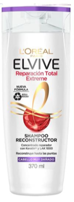 Elvive Shampoo Reparacion Total Extreme 370ml