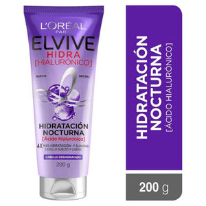 Elvive Hidratacion Nocturna Hialuronico 200ml