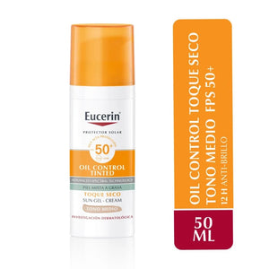 Eucerin Protect Facial Oil Control Medio FPS5050ml