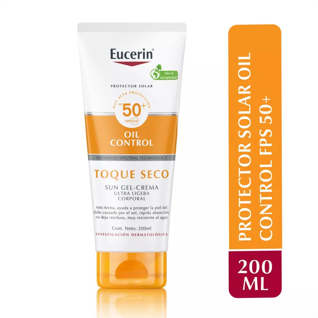 Eucerin Protector Sol Oil Control Seco FPS50 200ml