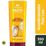 Fructis Acondicionador Liso Coco 350ml