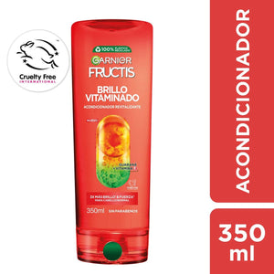 Fructis Acondicionador Brillo Vitaminado 350ml