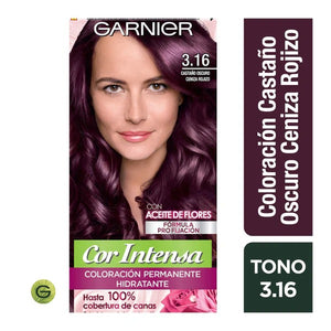 Cor Intensa 3.16 Castaño Oscuro Ceniza Rojizo