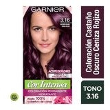 Cor Intensa 3.16 Castaño Oscuro Ceniza Rojizo