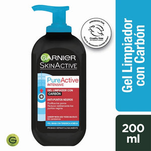 Garnier Gel De Limpieza Carbon Pure Active 200ml