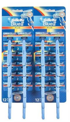 Gillette Prestobarba II Blue Carton 24 un