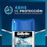 Gillette Desodorante Gel Men Cool Wave 82gr