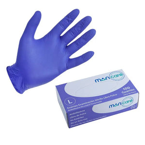 Muncare Guante De Nitrilo Azul Talla L Caja 100un