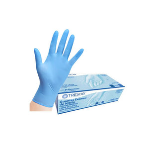 Tresor Guante De Nitrilo Azul Talla L Caja 100un