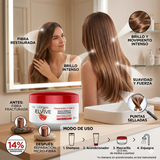 Elvive Pack 3 Mascarilla de Tratamiento Reparación Total 5 (300g c/u) - Reparación Profunda y Fuerza