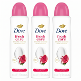 Dove Pack 3 Desodorante Spray Mujer Granada y Verbena (150ml c/u) - Frescura Vibrante y Protección 72h