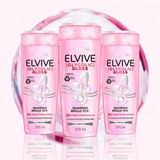 Elvive Pack 3 Shampoo Glycolic Gloss (370ml c/u) - Brillo Espejo y Sellado de Cutículas